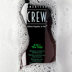 AMERICAN CREW-Árvore de Chá Sabonete Líquido 3 em 1 450ml-DrShampoo - Perfumaria e Cosmética