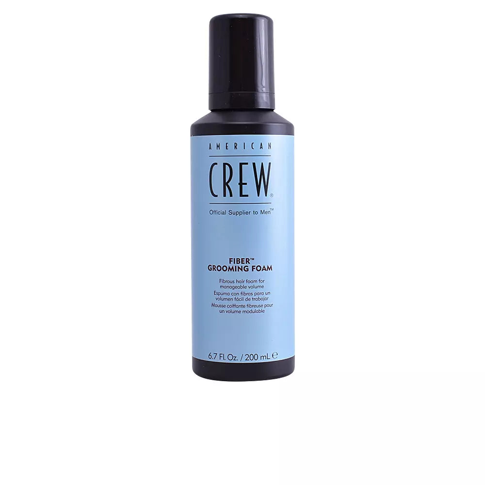 AMERICAN CREW-FIBER espuma de limpeza 200 ml-DrShampoo - Perfumaria e Cosmética