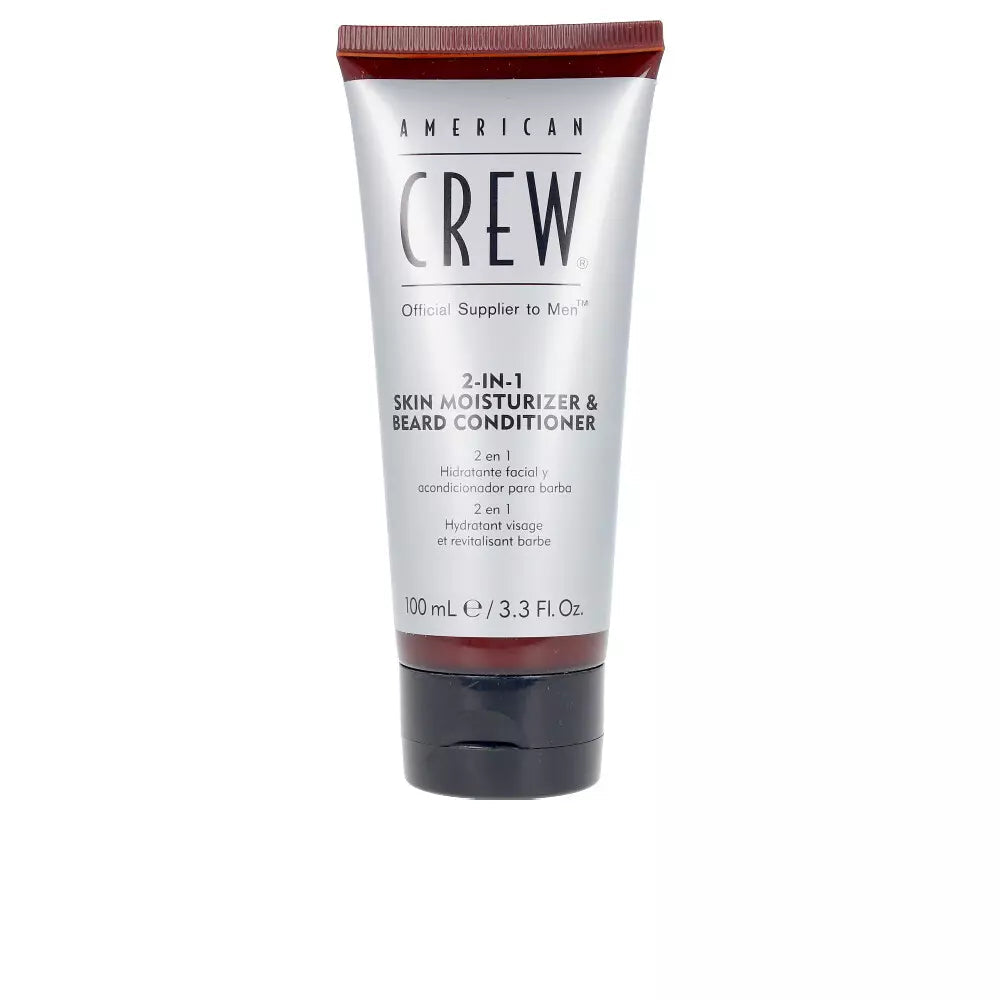 AMERICAN CREW-Hidratante de pele e condicionador de barba 2 em 1 100 ml-DrShampoo - Perfumaria e Cosmética