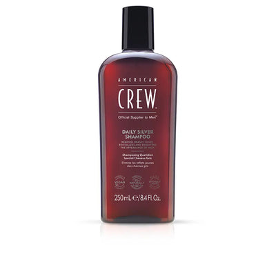 AMERICAN CREW-Shampoo DAILY SILVER 250ml-DrShampoo - Perfumaria e Cosmética