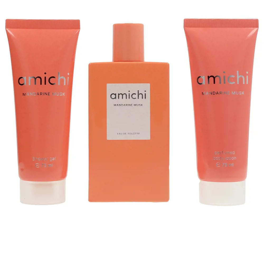 AMICHI-AMICHI MANDARINE MUSK LOTE 3 pz-DrShampoo - Perfumaria e Cosmética