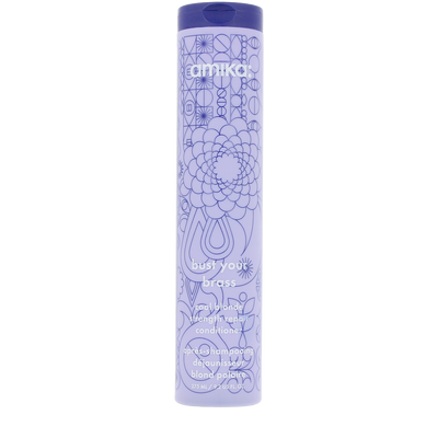 AMIKA-BUST YOUR BRASS condicionador reparador para cabelos loiros 275 ml-DrShampoo - Perfumaria e Cosmética