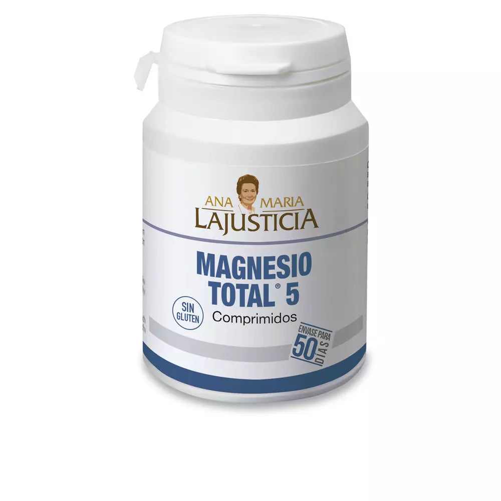 ANA MARÍA LAJUSTICIA-MAGNÉSIO TOTAL 5 100 comprimidos-DrShampoo - Perfumaria e Cosmética