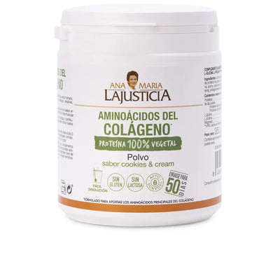 ANA MARÍA LAJUSTICIA-Pó de Aminoácidos de Colágeno Cookies Cream 350g-DrShampoo - Perfumaria e Cosmética