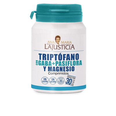 ANA MARÍA LAJUSTICIA-TRIPTOFANO COM GABA + MARACUJÁ E MAGNÉSIO 60 comprimidos-DrShampoo - Perfumaria e Cosmética