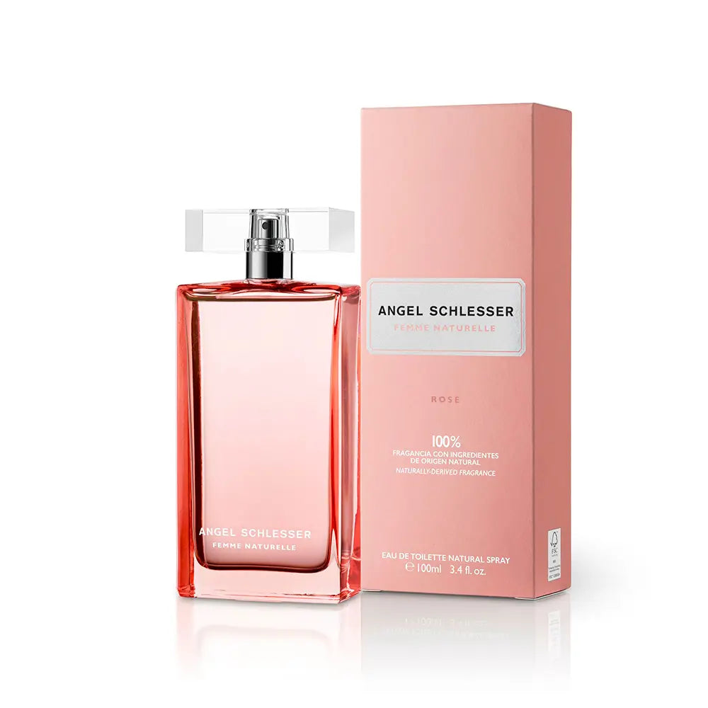 ANGEL SCHLESSER-FEMME NATURELLE ROSE edt vapo 100 ml.-DrShampoo - Perfumaria e Cosmética