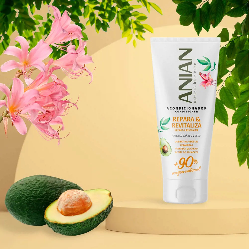 ANIAN-CONDICIONADOR DE QUERATINA VEGETAL REPARADOR E REVITALIZANTE 250 ml-DrShampoo - Perfumaria e Cosmética