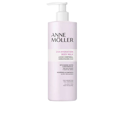 ANNE MÖLLER-BODY ESSENTIALS Leite corporal hidratação 24H 400 ml-DrShampoo - Perfumaria e Cosmética