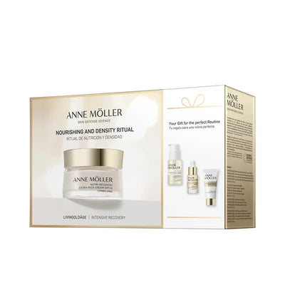 ANNE MÖLLER-LIVINGOLDÂGE CREMA EXTRA RICA NUTRI-RECUPERADORA SPF15 ESTUCHE 4 pz-DrShampoo - Perfumaria e Cosmética