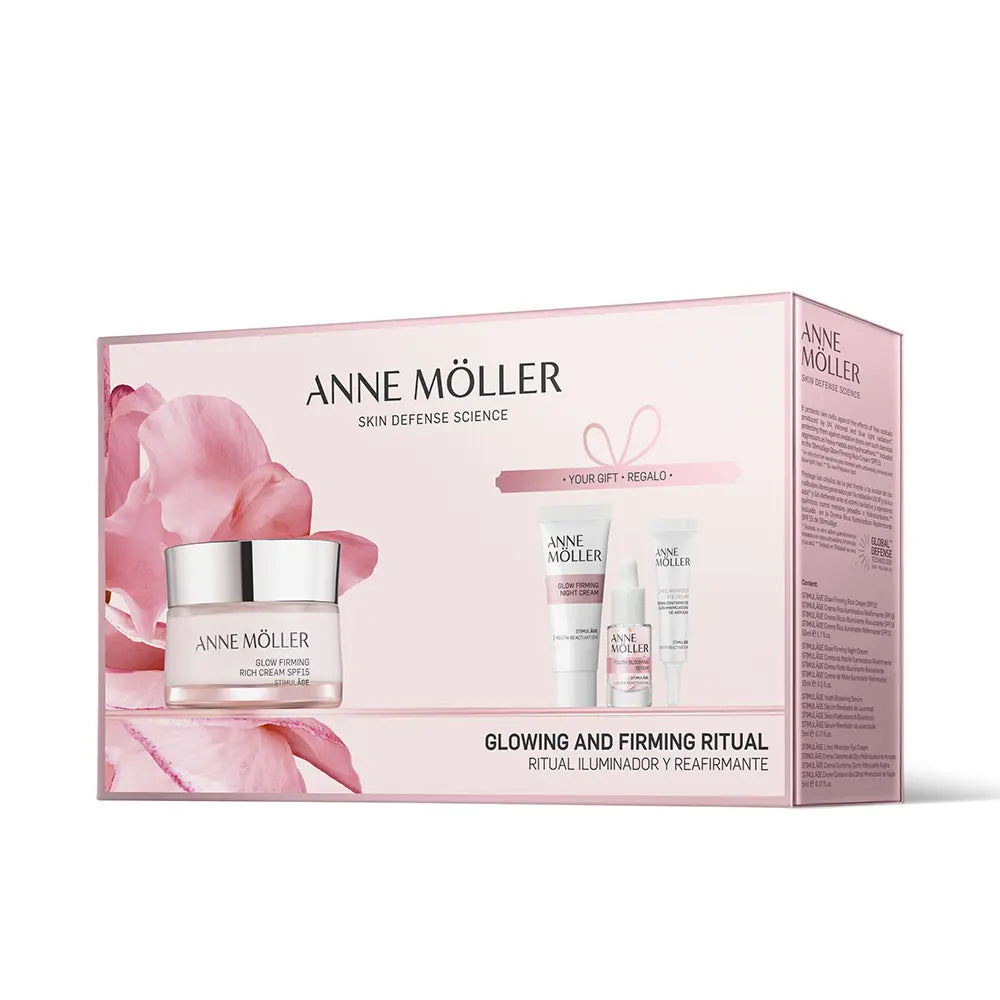 ANNE MÖLLER-RITUAL ILUMINADOR E FIRMADOR STIMULÂGE PARA PELE SECA CONJUNTO 4 pcs.-DrShampoo - Perfumaria e Cosmética