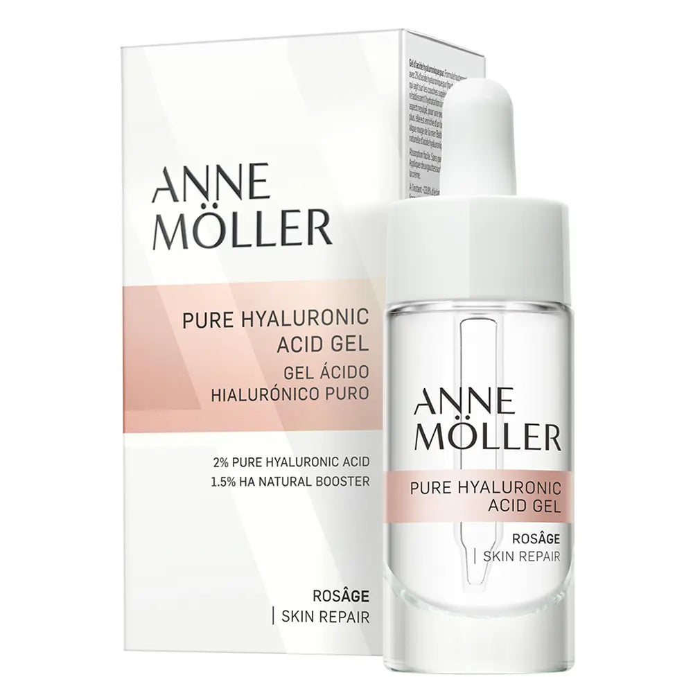 ANNE MÖLLER-ROSÂGE gel concentrado de ácido hialurônico puro 15 ml-DrShampoo - Perfumaria e Cosmética