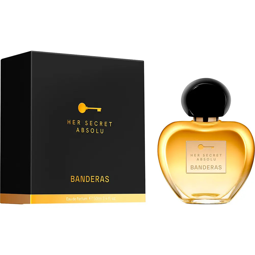 ANTONIO BANDERAS-HER SECRET ABSOLU eau de parfum vaporizador 50 ml-DrShampoo - Perfumaria e Cosmética