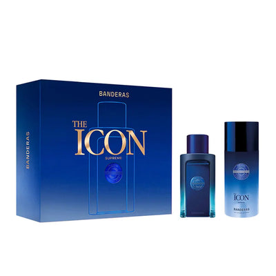 ANTONIO BANDERAS-O ESTOJO SUPREM ICON 2 pçs.-DrShampoo - Perfumaria e Cosmética