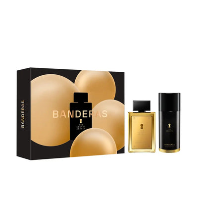ANTONIO BANDERAS-O ESTOJO THE SECRET ABSOLU 2 peças-DrShampoo - Perfumaria e Cosmética