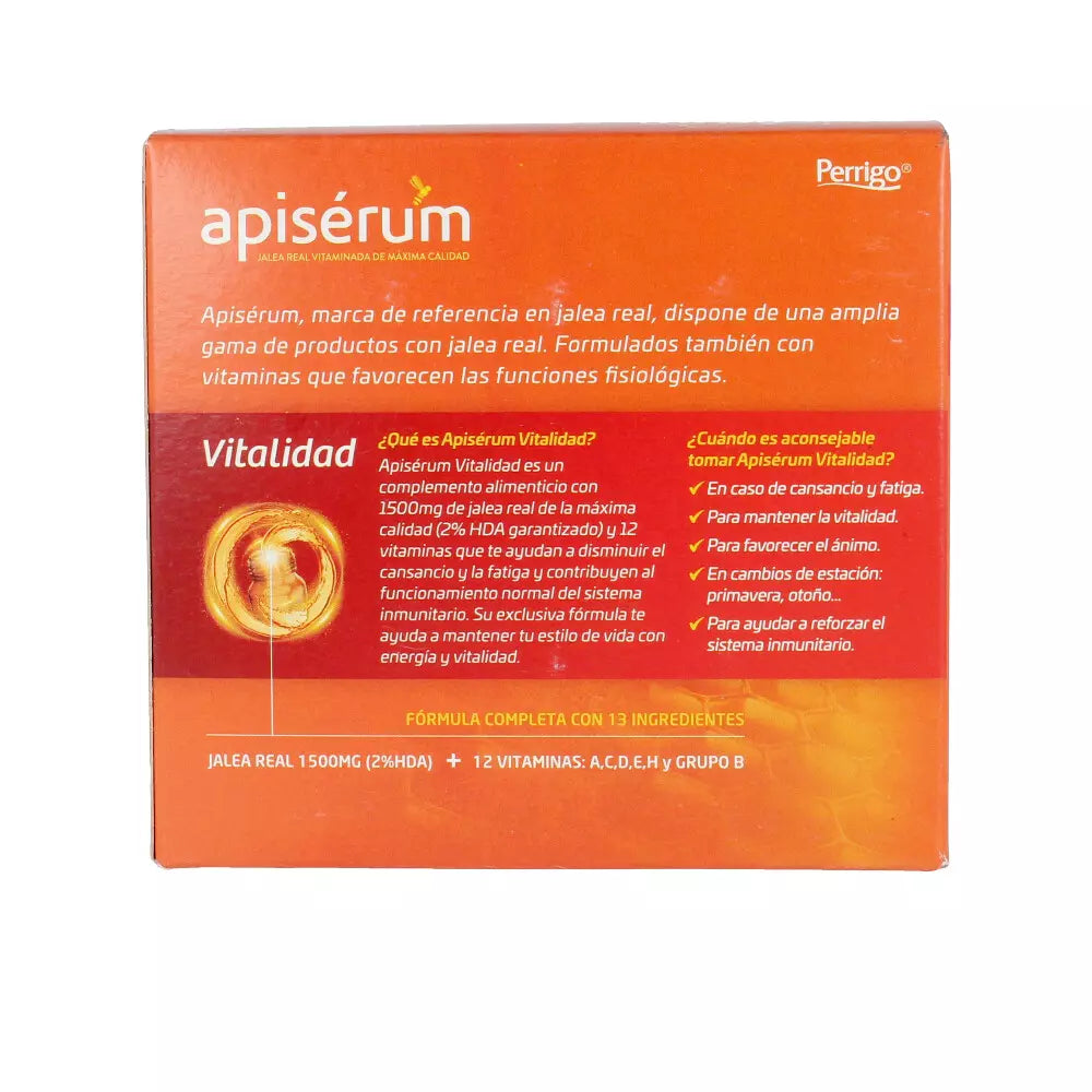 APISERUM-VITALITY APISERUM 18 frascos-DrShampoo - Perfumaria e Cosmética