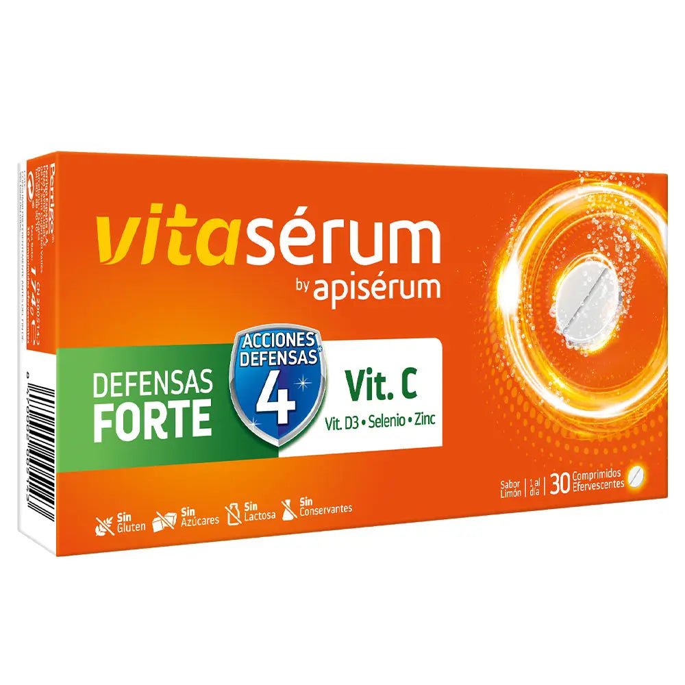 APISERUM-VITASERUM DEFESA FORTE 30 comprimidos-DrShampoo - Perfumaria e Cosmética