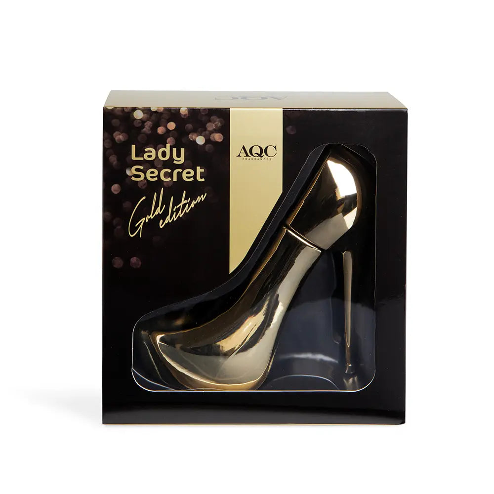 AQC FRAGRANCES-LADY SECRET gold edition edt vapo 100 ml-DrShampoo - Perfumaria e Cosmética