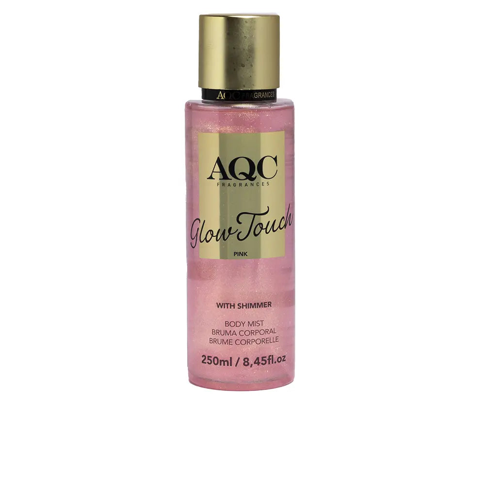 AQC FRAGRANCES-MISTURA CORPORAL COM BRILHO GLOW TOUCH PINK 250 ml-DrShampoo - Perfumaria e Cosmética
