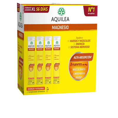 AQUILEA-Comprimidos efervescentes de MAGNÉSIO 56 u-DrShampoo - Perfumaria e Cosmética