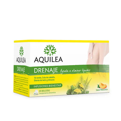 AQUILEA-INFUSÕES DRENANTE sachês 20 u.-DrShampoo - Perfumaria e Cosmética