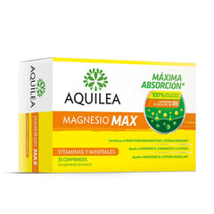 AQUILEA-MAGNÉSIO MAX comprimidos 30 u.-DrShampoo - Perfumaria e Cosmética