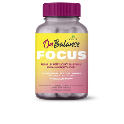 AQUILEA-ONBALANCE FOCUS géis de goma 60 u.-DrShampoo - Perfumaria e Cosmética