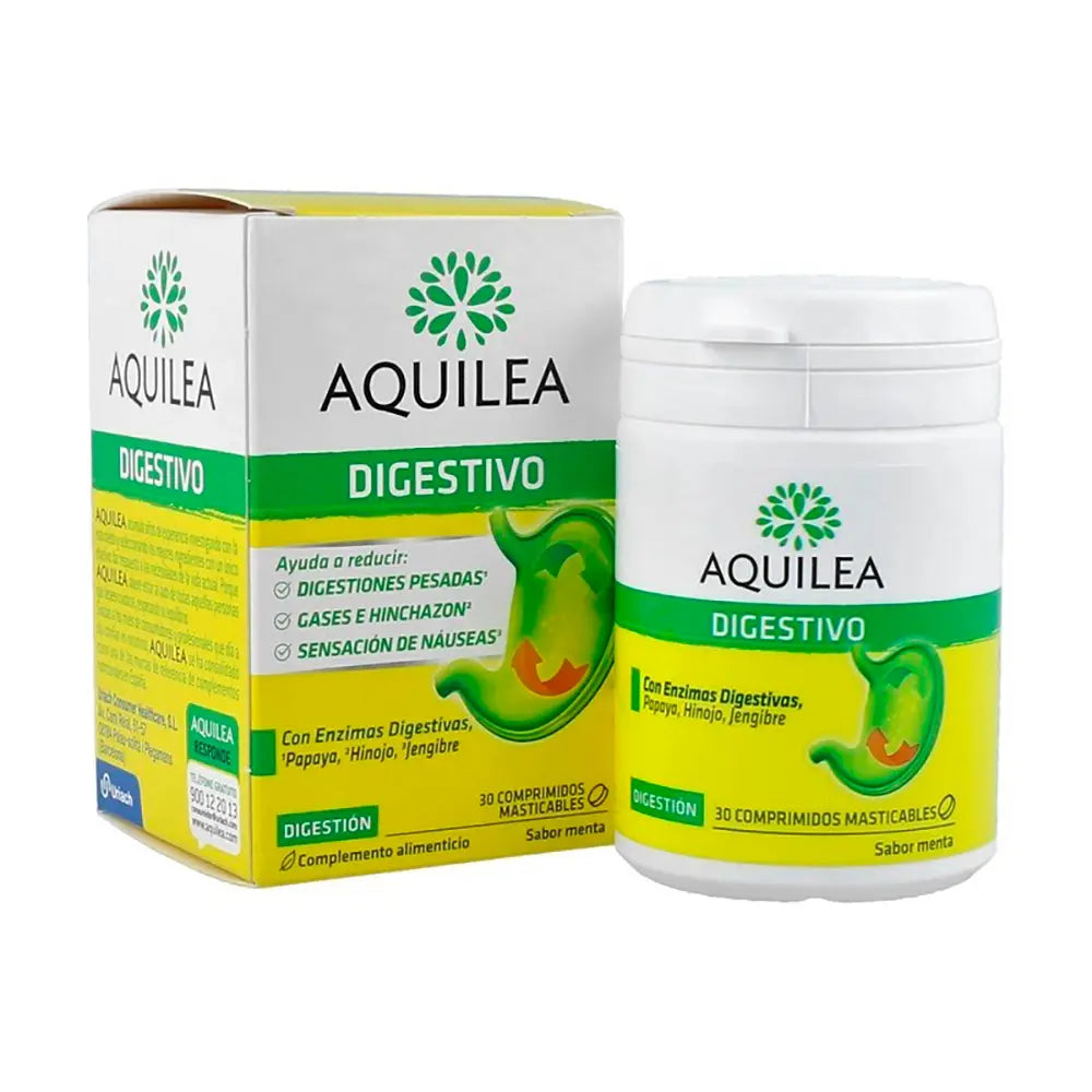AQUILEA-TABLETES DIGESTIVE 30 unidades.-DrShampoo - Perfumaria e Cosmética