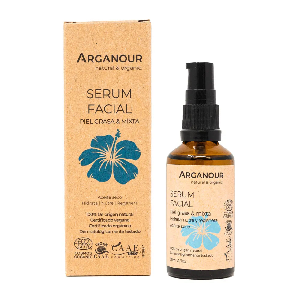 ARGANOUR-SÉRUM FACIAL pele oleosa 50 ml-DrShampoo - Perfumaria e Cosmética