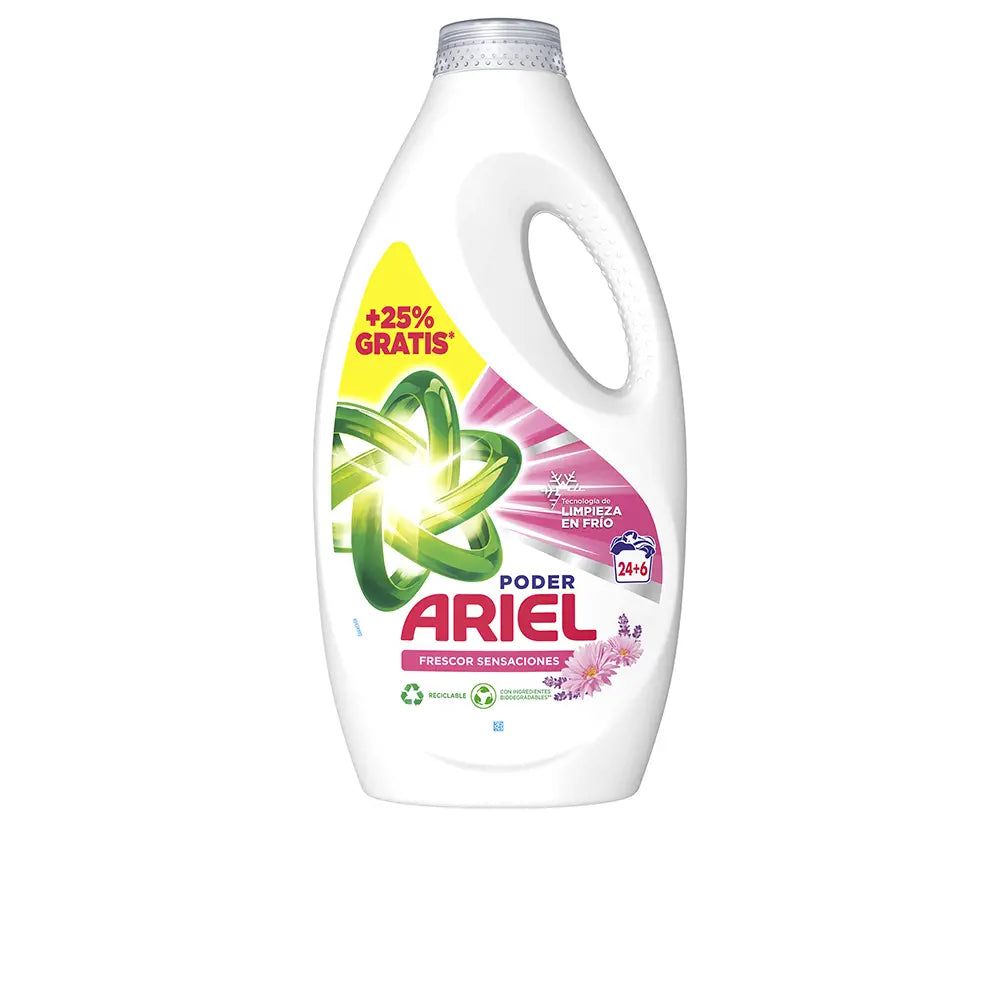 ARIEL-ARIEL FRESH SENSATIONS detergente líquido 30 doses-DrShampoo - Perfumaria e Cosmética