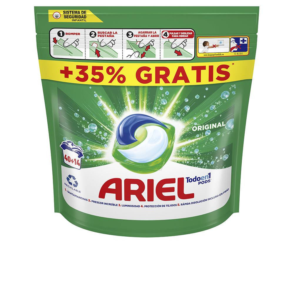 ARIEL-ARIEL PODS ORIGINAL 3in1 detergent 54 capsules-DrShampoo - Perfumaria e Cosmética