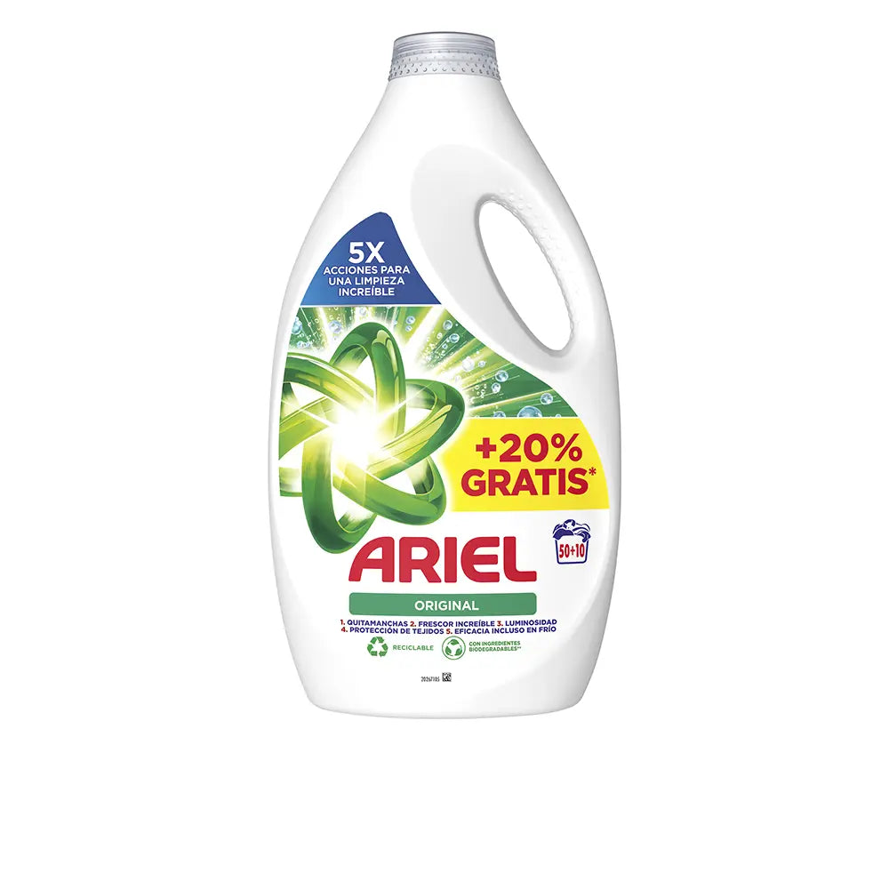 ARIEL-Detergente líquido ARIEL ORIGINAL 60 doses.-DrShampoo - Perfumaria e Cosmética