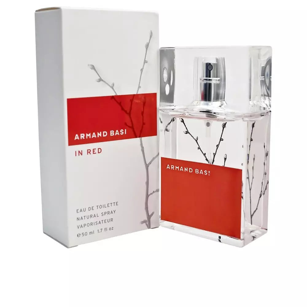 ARMAND BASI-EM VERMELHO edt vapor 50 ml-DrShampoo - Perfumaria e Cosmética