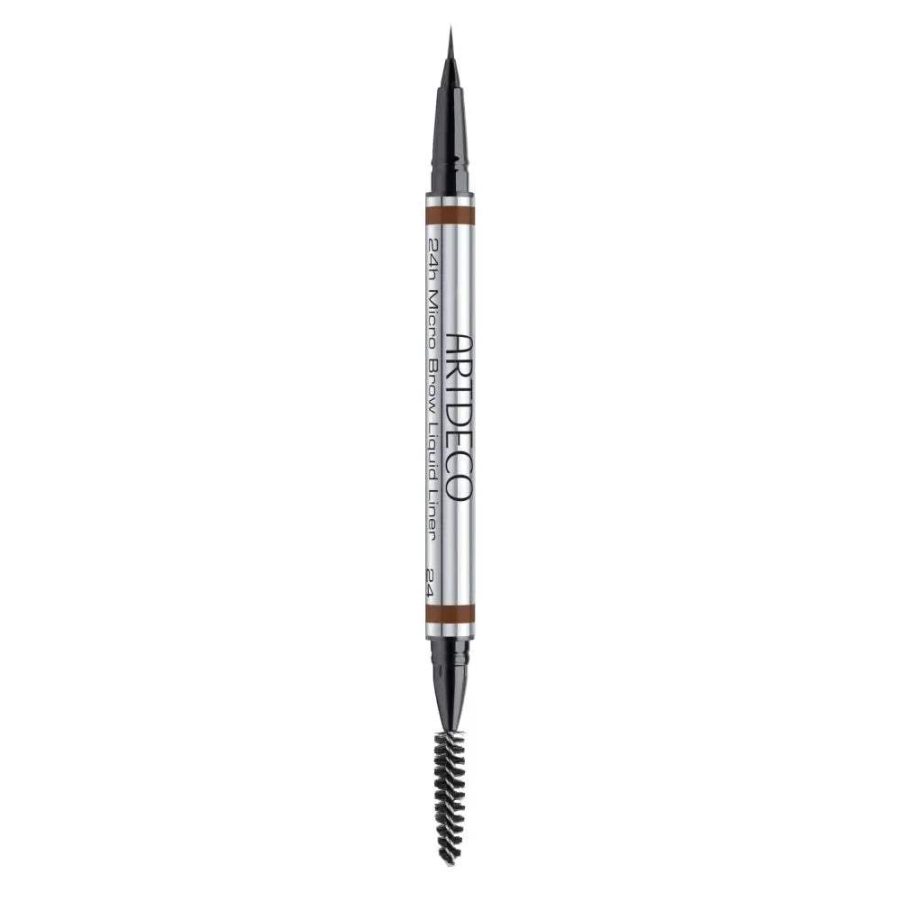 ARTDECO-24H MICRO BROW delineador líquido escuro 24 Marrom Cinza 06 ml.-DrShampoo - Perfumaria e Cosmética