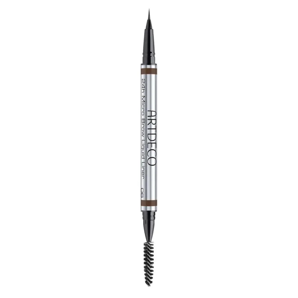 ARTDECO-24H MICRO BROW delineador líquido escuro 6 Marrom 06 ml.-DrShampoo - Perfumaria e Cosmética