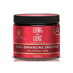 AS I AM-Smoothie realçador de caracóis LONG AND LUXE 454 gr-DrShampoo - Perfumaria e Cosmética