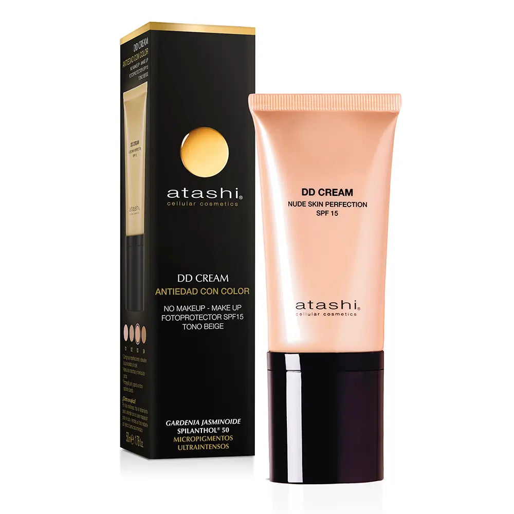 ATASHI-DD CREAM natural skin perfection FPS15 #Bege 50 ml-DrShampoo - Perfumaria e Cosmética