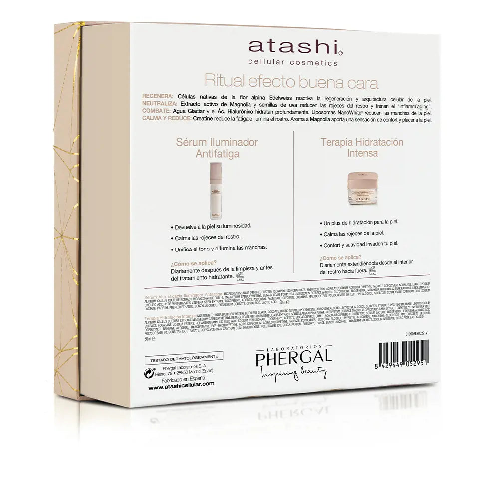 ATASHI-FIRMEZA Y LUMINOSIDAD coffret 3 pz-DrShampoo - Perfumaria e Cosmética