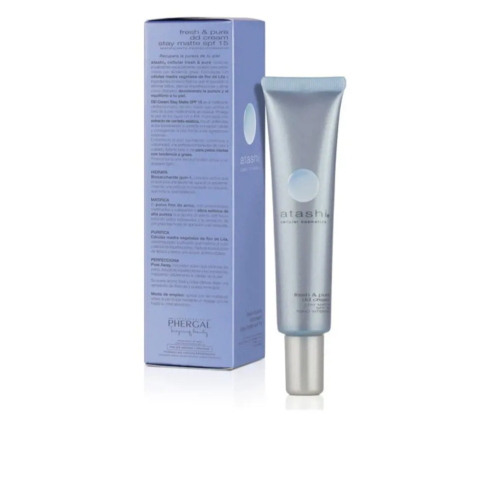 ATASHI-FRESH & PURE DD cream stay matte #medio 40 ml-DrShampoo - Perfumaria e Cosmética