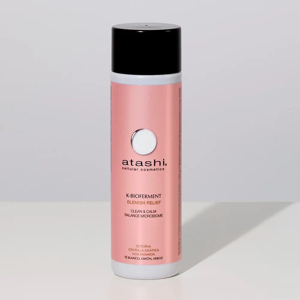 ATASHI-K-BIOFERMENT INSTANT BLUR água micelar calmante para pele sensível 250 ml-DrShampoo - Perfumaria e Cosmética