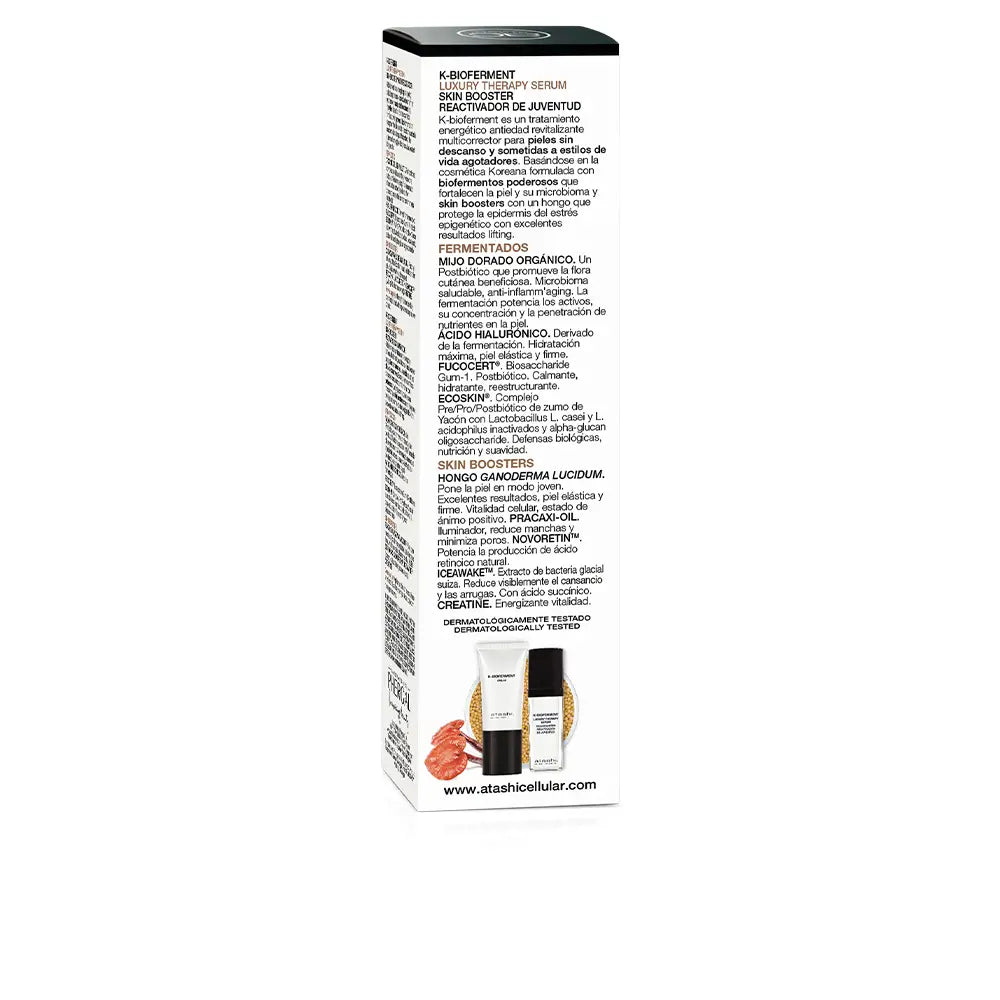 ATASHI-K-BIOFERMENT soro terapêutico de luxo 30 ml-DrShampoo - Perfumaria e Cosmética