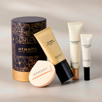 ATASHI-Kit Ritual de Efeito Facial Perfeito Sem Maquiagem com 4 peças-DrShampoo - Perfumaria e Cosmética