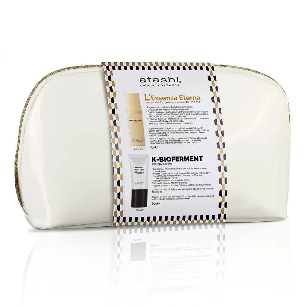 ATASHI-L'ESSENZA ETERNA SÉRUM ANTI-ENVELHECIMENTO ESTOJO 3 unid.-DrShampoo - Perfumaria e Cosmética