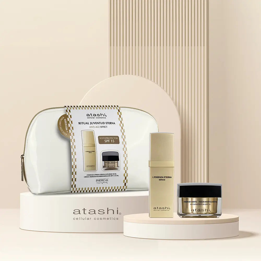ATASHI-RITUAL DE JUVENTUD L'ESSENZA SÉRUM Y HIDRATANTE ESTUCHE 3 pz-DrShampoo - Perfumaria e Cosmética