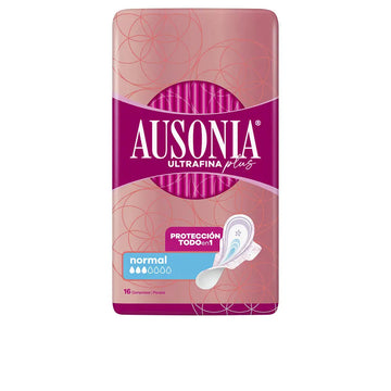 AUSONIA-AUSONIA ULTRAFINA PLUS compressas padrão com alças 16 u-DrShampoo - Perfumaria e Cosmética Imagem principal do produto