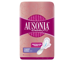 AUSONIA-AUSONIA ULTRAFINA PLUS comprime super alças 14u-DrShampoo - Perfumaria e Cosmética