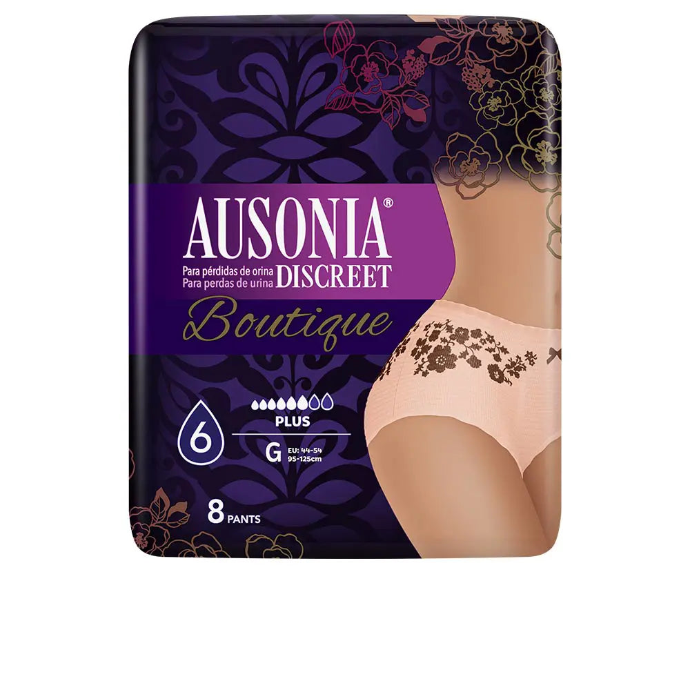 AUSONIA-Calça DISCREET BOUTIQUE TG 8 unidades-DrShampoo - Perfumaria e Cosmética