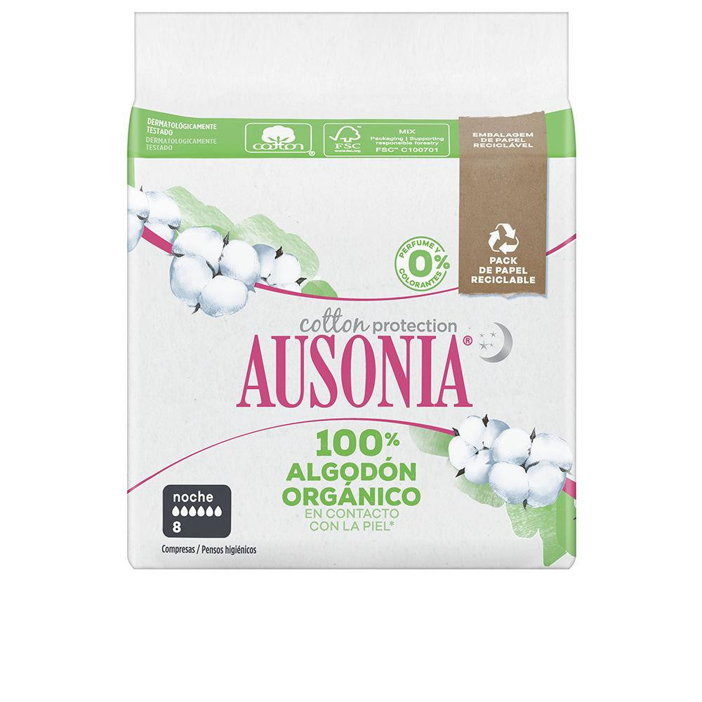 AUSONIA-Compressas noturnas orgânicas AUSONIA 8 u-DrShampoo - Perfumaria e Cosmética