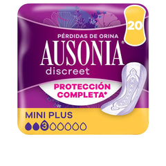 AUSONIA-Pensos para incontinência DISCREET mini plus 20 unidades-DrShampoo - Perfumaria e Cosmética