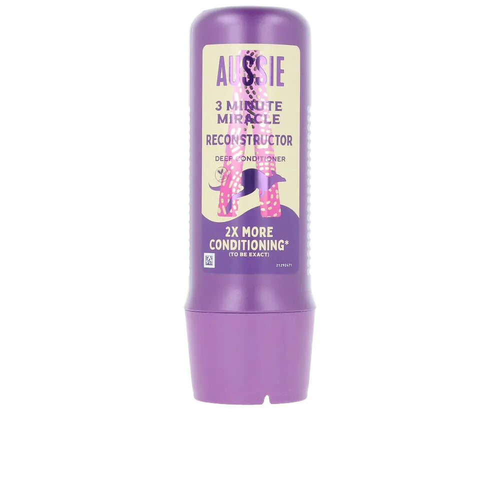 AUSSIE-Condicionador profundo AUSSIE RECONSTRUCTOR 3 MINUTOS 250 ml-DrShampoo - Perfumaria e Cosmética