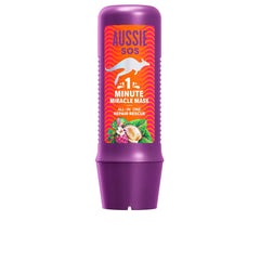 AUSSIE-Máscara SOS 1 MINUTE MIRACLE REPAIR RESCUE 250 ml-DrShampoo - Perfumaria e Cosmética
